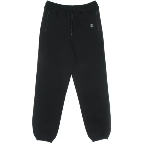 Schwarze Fleece-Trainingsanzug-Sweatpants - Dolly Noire - Modalova