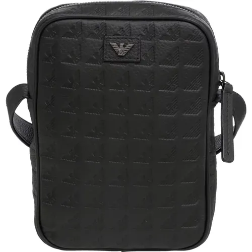 Logo Crossbody Tasche mit Verstellbarem Riemen - Emporio Armani - Modalova