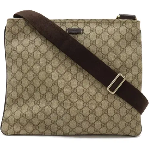 Pre-owned Canvas crossbody-bags , female, Sizes: ONE SIZE - Gucci Vintage - Modalova