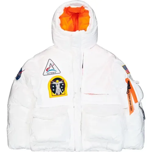 Nasa Puffer Jacke Weiß 2024 - alpha industries - Modalova