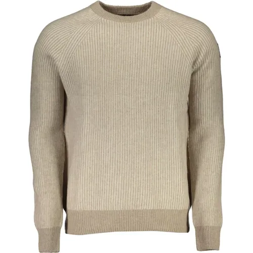 Wool Pullover with Stylish Applique , male, Sizes: 3XL, XL, 2XL - North Sails - Modalova