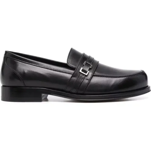 Buckle-Detail Loafers , female, Sizes: 2 1/2 UK, 8 UK - Sergio Rossi - Modalova