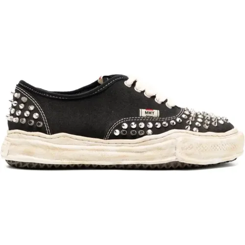 Studded Canvas Low-Top Sneakers , Herren, Größe: 42 EU - MIHARA YASUHIRO - Modalova