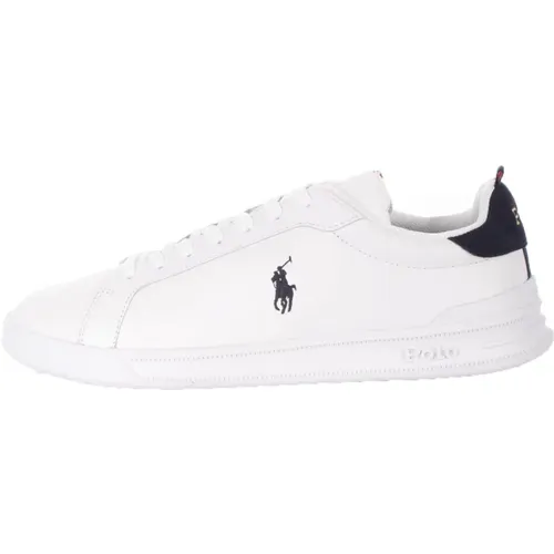 Weiße Herrenmode Sneakers , Herren, Größe: 40 EU - Ralph Lauren - Modalova