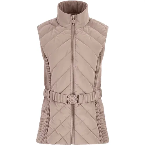 Bronze Skin Multi Synthetische Ärmellose Jacke für Damen - Guess - Modalova