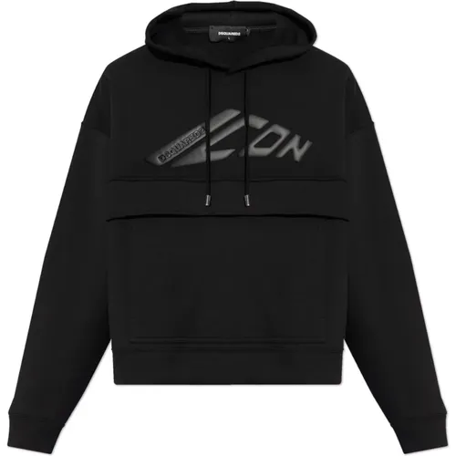 Sweatshirt mit Logo , Herren, Größe: 3XL - Dsquared2 - Modalova