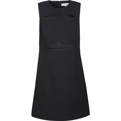 Schwarzes Cutout Mini Kleid , Damen, Größe: M - Michael Kors - Modalova