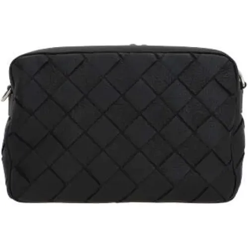 Woven Leather Shoulder Bag , male, Sizes: ONE SIZE - Bottega Veneta - Modalova