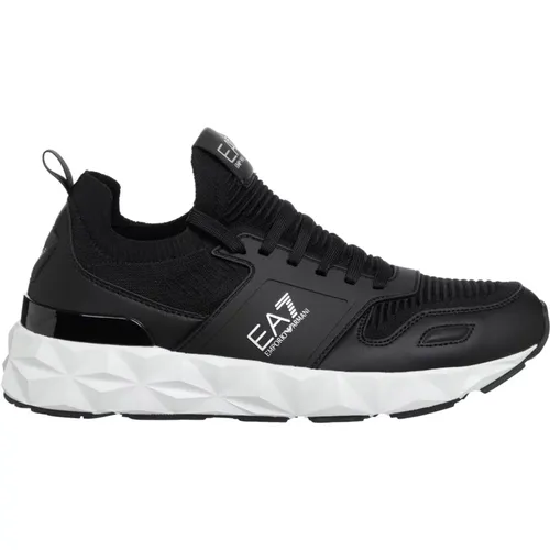 C2 Kombact Sneakers , Herren, Größe: 42 1/2 EU - Emporio Armani EA7 - Modalova