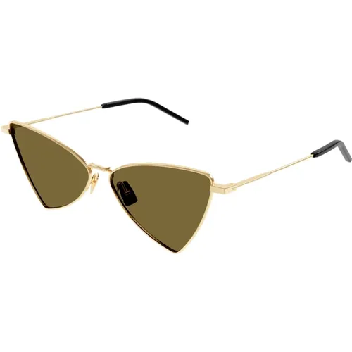 Sunglasses in Black , female, Sizes: 58 MM - Saint Laurent - Modalova