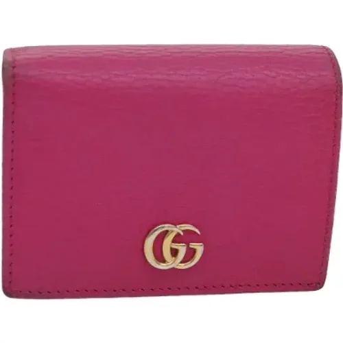 Pre-owned Leather wallets , female, Sizes: ONE SIZE - Gucci Vintage - Modalova