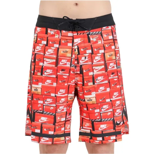 Orange Meer Kleidung Shorts , Herren, Größe: W34 - Nike - Modalova