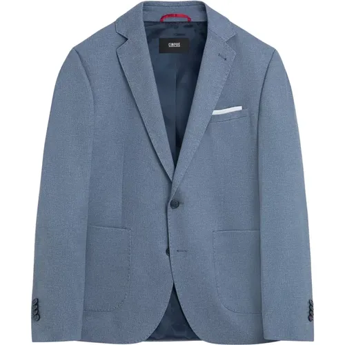 Lässiger Italienischer Blazer mit Aufgesetzten Taschen , Herren, Größe: L - CINQUE - Modalova