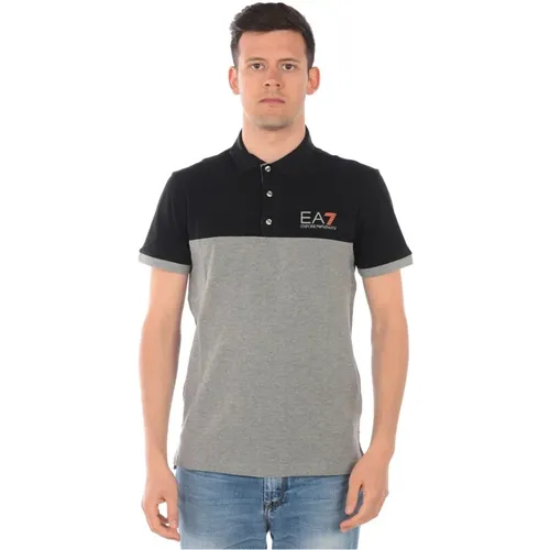 Polo Shirts , Herren, Größe: M - Emporio Armani EA7 - Modalova