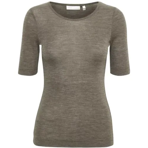 Stilvolles Braun Melange T-Shirt - InWear - Modalova