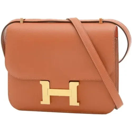 Pre-owned Leder schultertasche - Hermès Vintage - Modalova