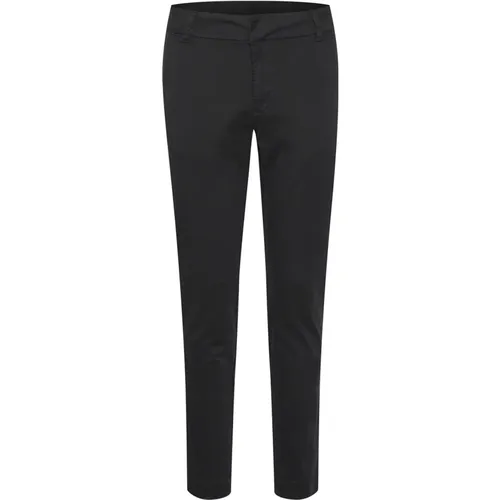 Slim-fit Hosen , Damen, Größe: 2XL - Kaffe - Modalova