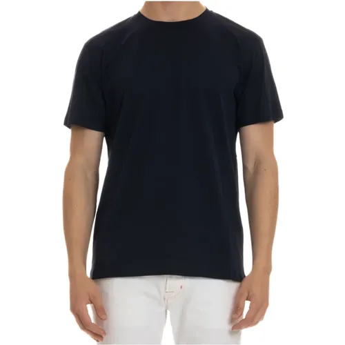 Cotton Jersey T-shirt Polo , male, Sizes: S, M - Roberto Collina - Modalova