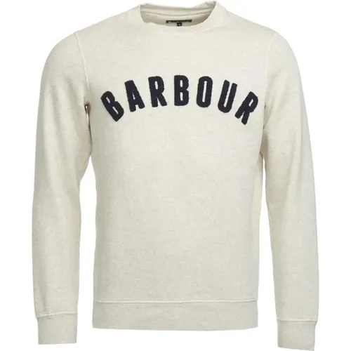 Vintage Logo Crew Sweatshirt , Herren, Größe: 2XL - Barbour - Modalova