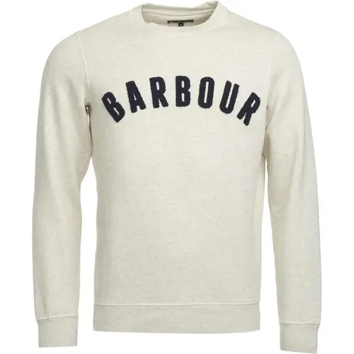 Vintage Logo Crew Sweatshirt , male, Sizes: XL, M, L, 2XL, S - Barbour - Modalova