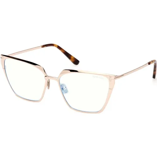 Stilvolle Optische Brille für den Alltag , Damen, Größe: 56 MM - Tom Ford - Modalova