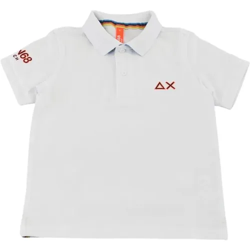 Besticktes Logo Polo Shirt Strand - Sun68 - Modalova