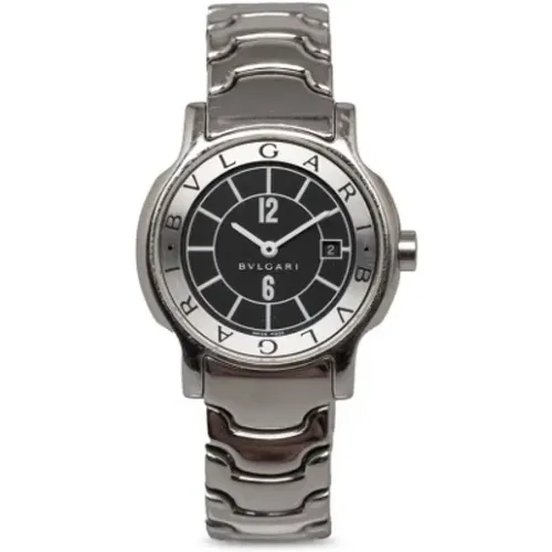 Pre-owned Stainless Steel watches , female, Sizes: ONE SIZE - Bvlgari Vintage - Modalova