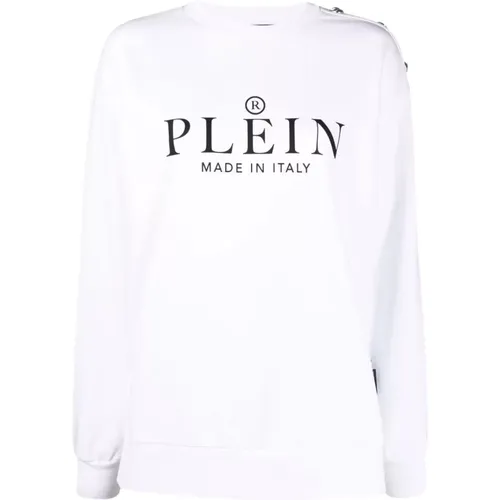 Oversize Sweatshirt , female, Sizes: XS - Philipp Plein - Modalova