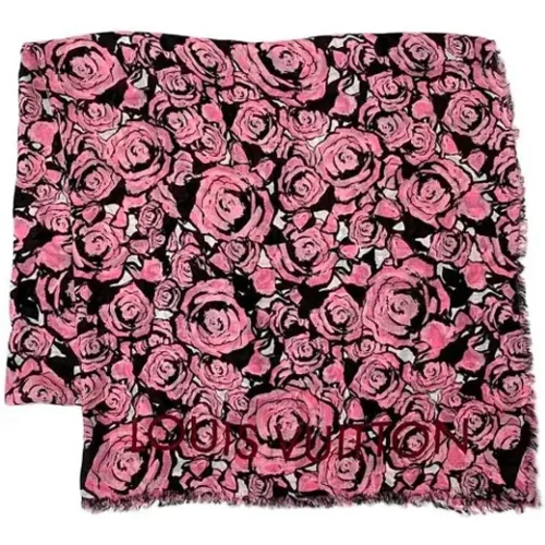 Pre-owned Silk scarves , female, Sizes: ONE SIZE - Louis Vuitton Vintage - Modalova