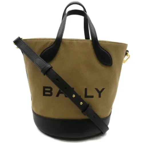 Pre-owned Leather shoulder-bags , female, Sizes: ONE SIZE - Bally Pre-owned - Modalova