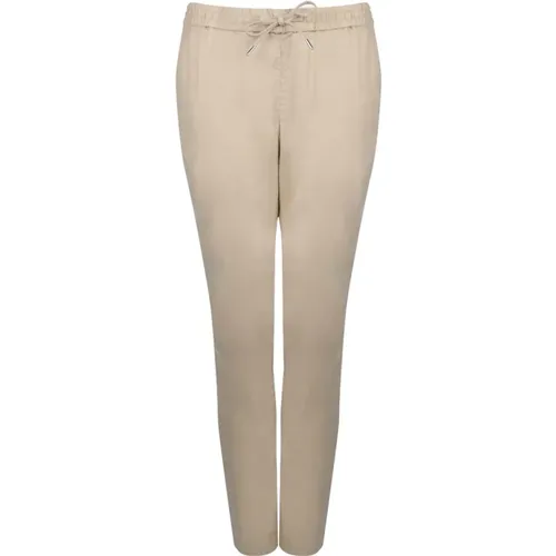 Stilvolle Leinen-Sweatpants für einen bequemen Sommer , Damen, Größe: L - Gant - Modalova