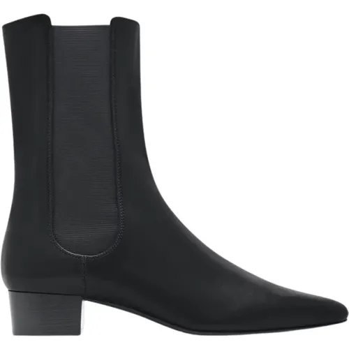 British boot in leather-37,5 , female, Sizes: 5 UK, 6 1/2 UK, 5 1/2 UK, 4 1/2 UK - The Row - Modalova