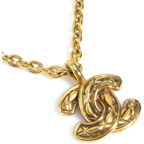 Pre-owned Metal chanel-jewelry , female, Sizes: ONE SIZE - Chanel Vintage - Modalova