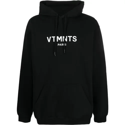 Logo Sweatshirt with Hood , male, Sizes: M - Vtmnts - Modalova