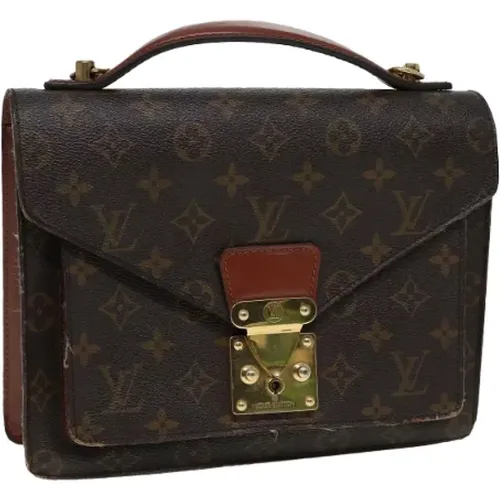 Pre-owned Leder Handtaschen , Damen, Größe: ONE Size - Louis Vuitton Vintage - Modalova