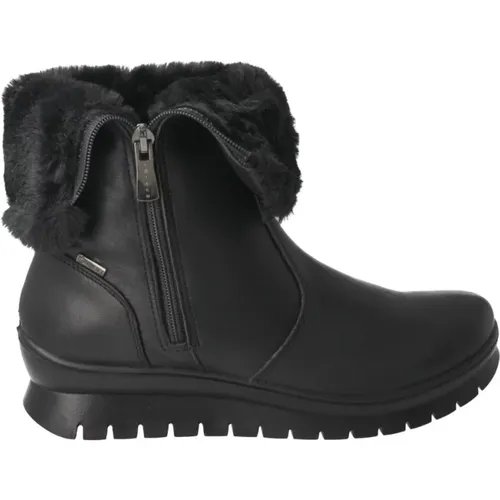 Schwarzer Gore-Tex Damenstiefel , Damen, Größe: 38 EU - IGI&Co - Modalova