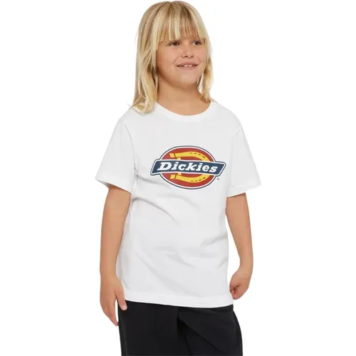 Weißes T-Shirt mit Logo-Print für Kinder - Dickies - Modalova