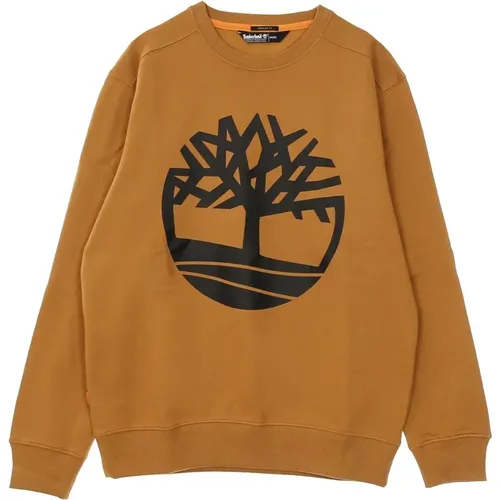 Kern Logo Crewneck Sweatshirt , Herren, Größe: S - Timberland - Modalova