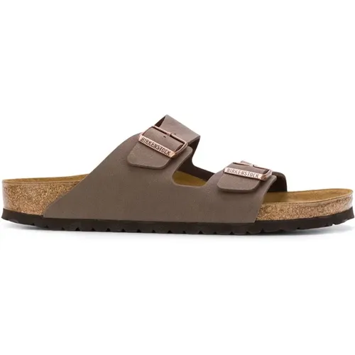 Leather Double-Strap Sandals , male, Sizes: 12 UK, 9 UK, 7 UK, 4 UK, 8 UK, 11 UK, 3 UK, 2 UK, 10 UK, 5 UK, 6 UK - Birkenstock - Modalova