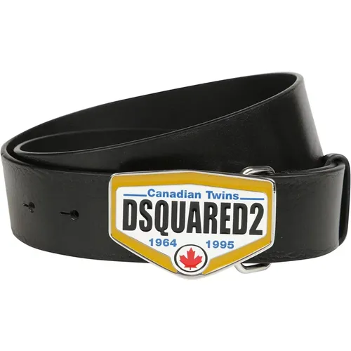 Stylischer Gürtel für Männer , Herren, Größe: 100 CM - Dsquared2 - Modalova