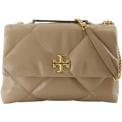 Wandelbare Schultertasche - Leder - Neutral - TORY BURCH - Modalova