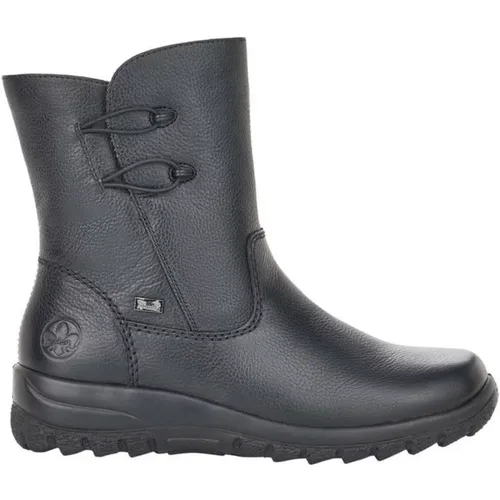Casual Ankle Boots in Leather , female, Sizes: 3 UK, 4 UK - Rieker - Modalova