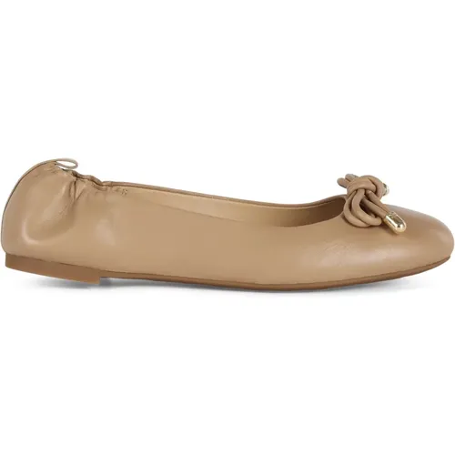 Lederballerinas mit Schleifendetail - Michael Kors - Modalova