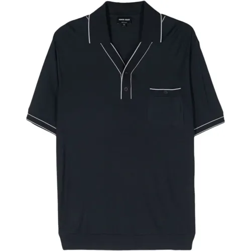 Polo Shirts , Herren, Größe: L - Giorgio Armani - Modalova