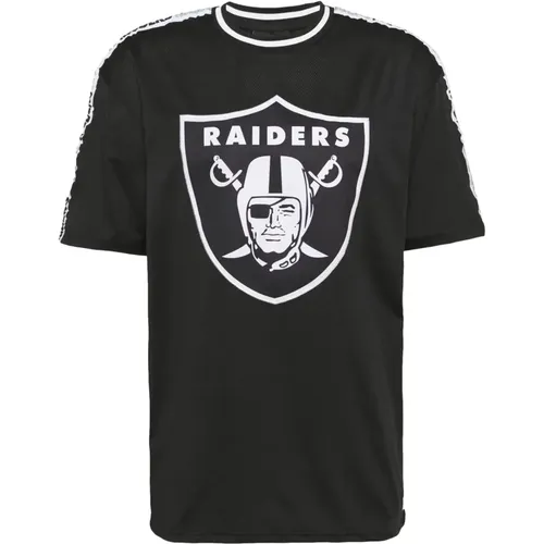 Camiseta Raiders NFL übergroße Tee Lasrai aufnehmen , Herren, Größe: XS - new era - Modalova