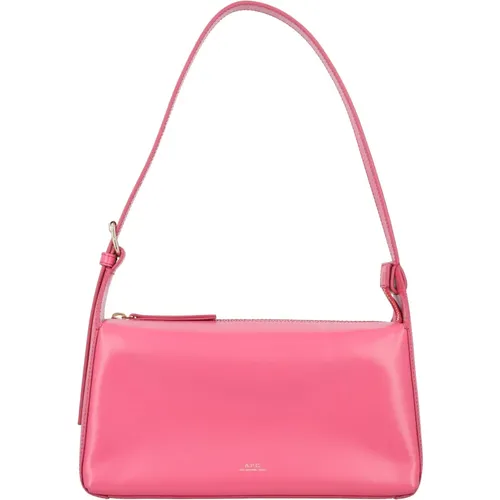 Womens Bags Handbag Fucsia Rose Ss24 , female, Sizes: ONE SIZE - A.p.c. - Modalova