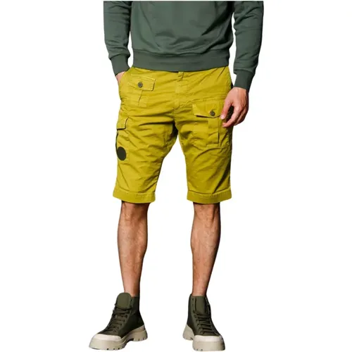 Cargo Bermuda Shorts Limited Edition Karottenpassform , Herren, Größe: L - Mason's - Modalova