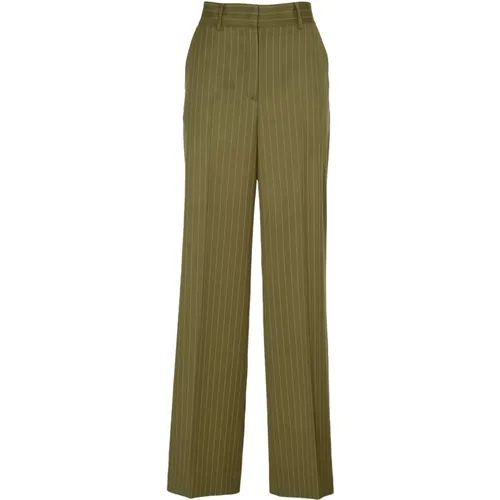 Grüne Stylische Hose , Damen, Größe: 2XS - MSGM - Modalova