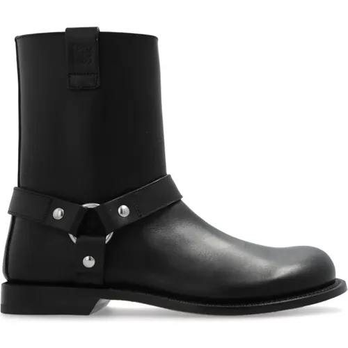 Schwarze Campo Bikerstiefel Loewe - Loewe - Modalova