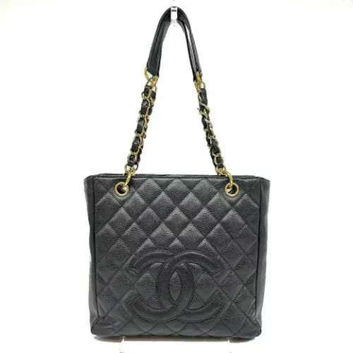 Pre-owned Leather totes , female, Sizes: ONE SIZE - Chanel Vintage - Modalova